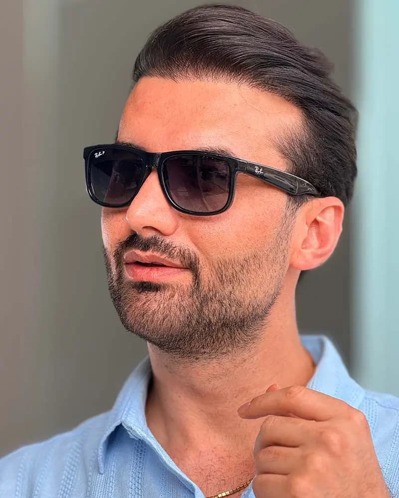 عینک آفتابی اسپرت ریبن مدل RayBan RB4165 JUSTIN — تصویر ۲