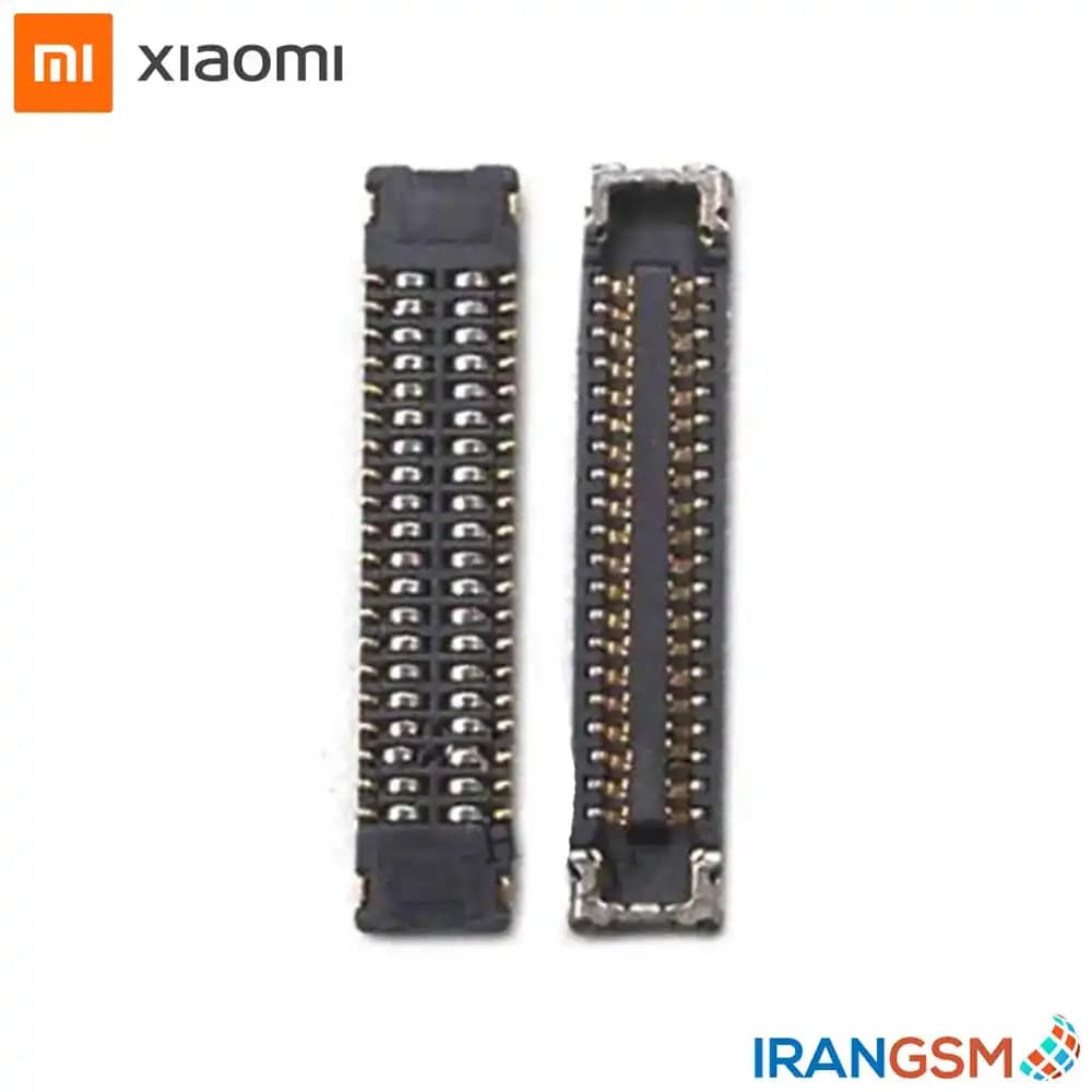کانکتور فلت رابط برد شارژ روی مین برد موبایل شیائومی Xiaomi Redmi Note 8 Pro