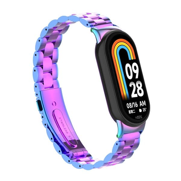 بند مچ بند شیائومی Mi Band 10 مدل فلزی 3Bead — تصویر ۶