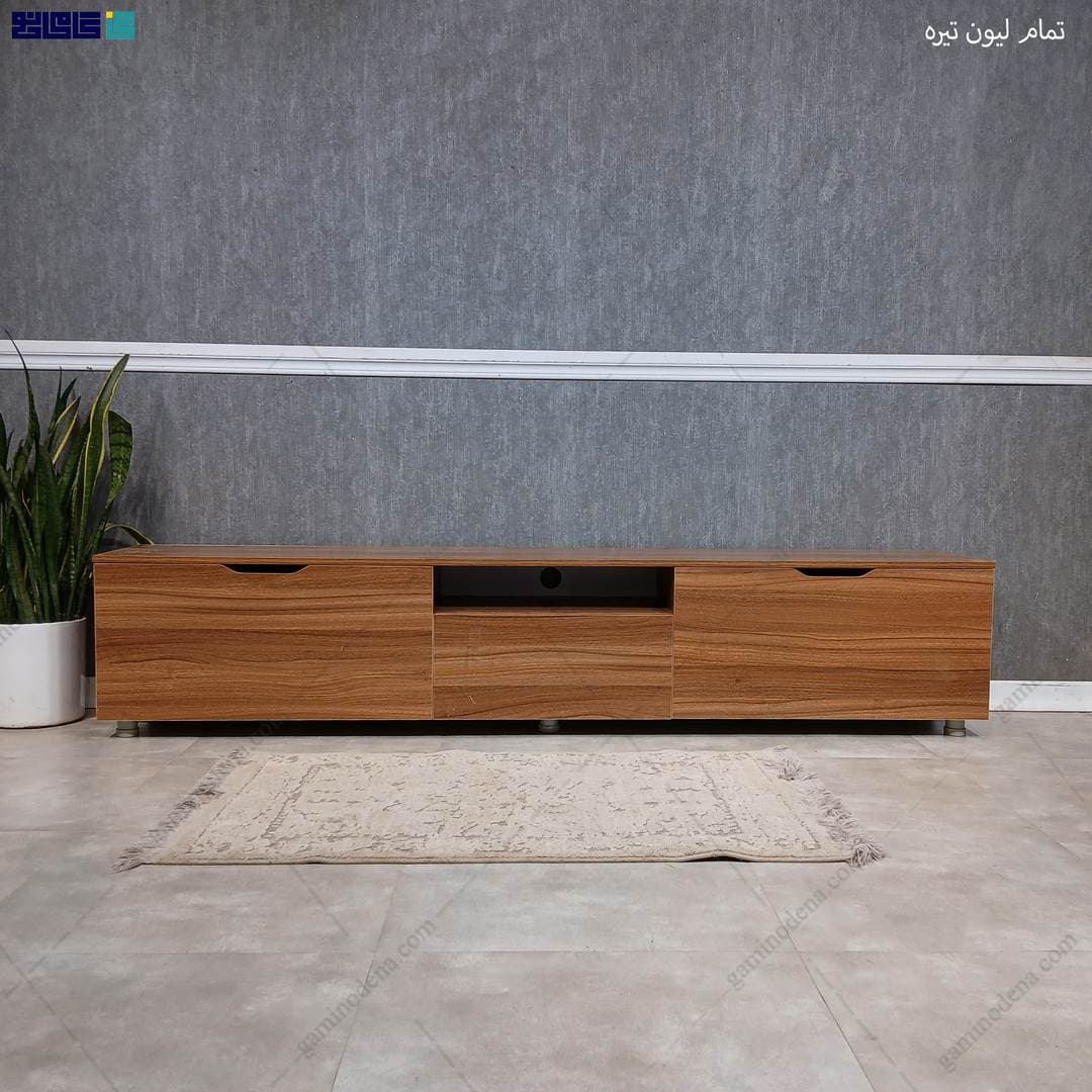 میز تلویزیون ساده و شیک ام دی اف جدید مدل مینا
