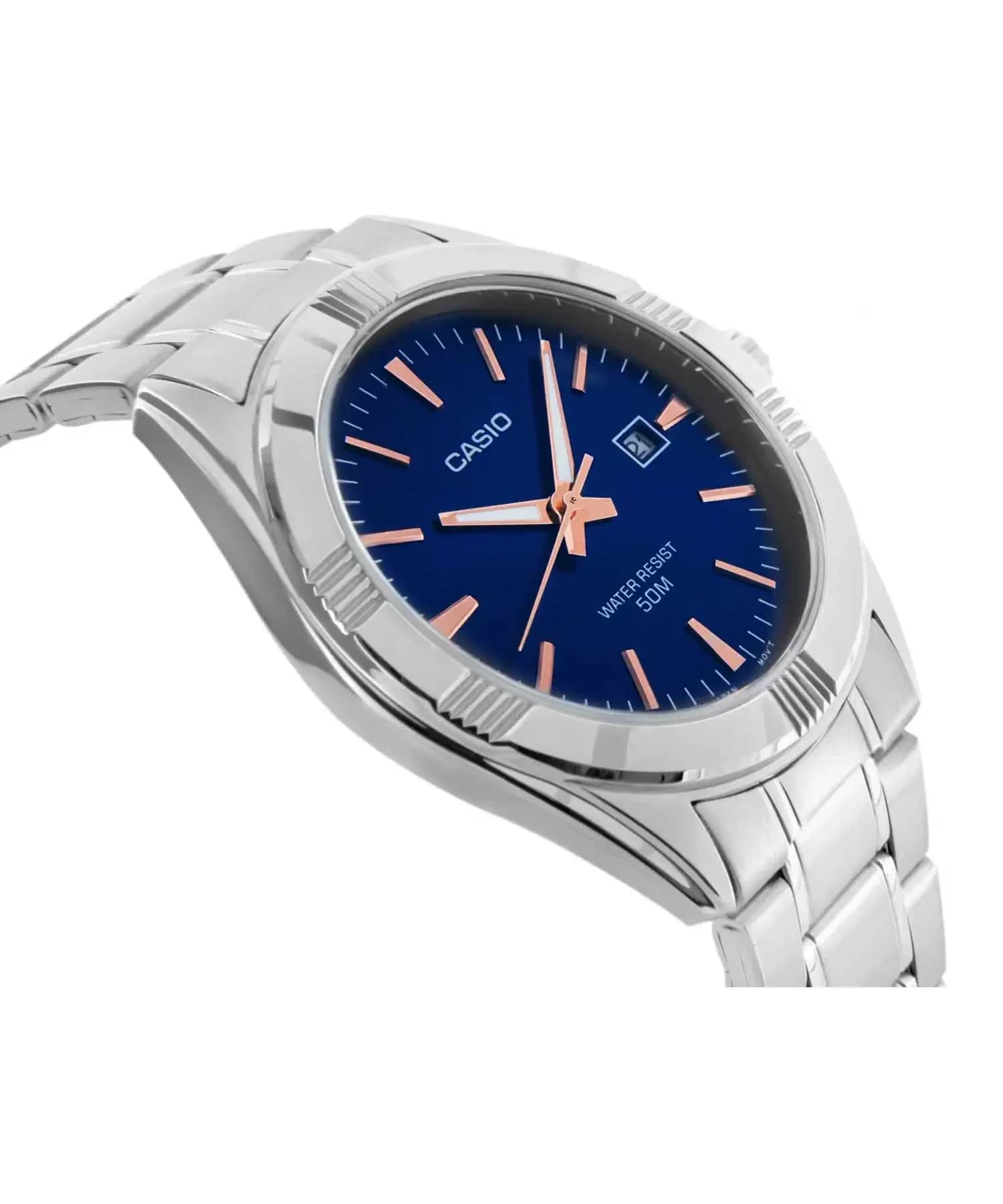 ساعت مچی عقربه‌ای کوارتز مردانه کاسیو مدل CASIO MTP-1308D-2AVDF — تصویر ۷