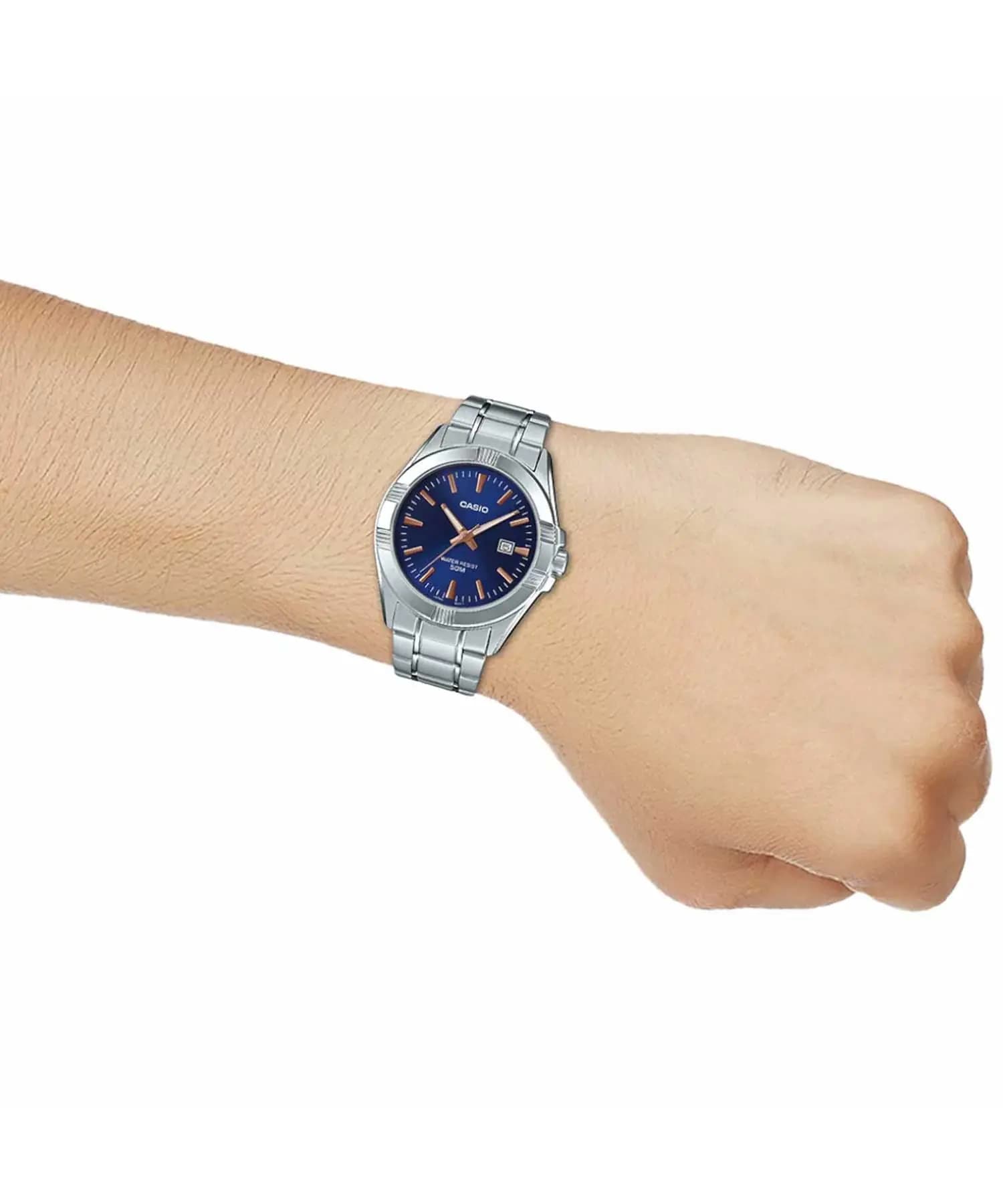 ساعت مچی عقربه‌ای کوارتز مردانه کاسیو مدل CASIO MTP-1308D-2AVDF — تصویر ۹