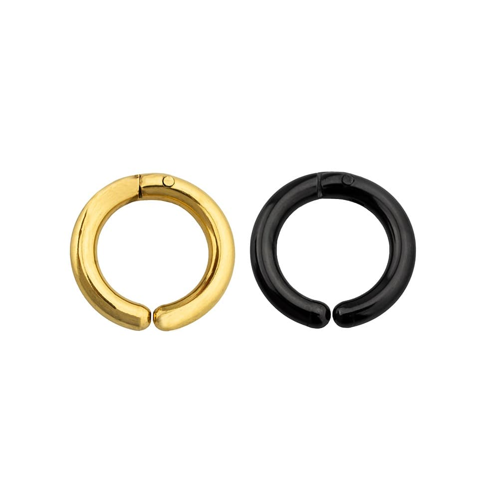 پیرسینگ استیل فیک اسپرت مشکی