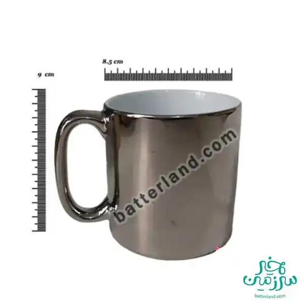 لیوان ماگ نقره ای