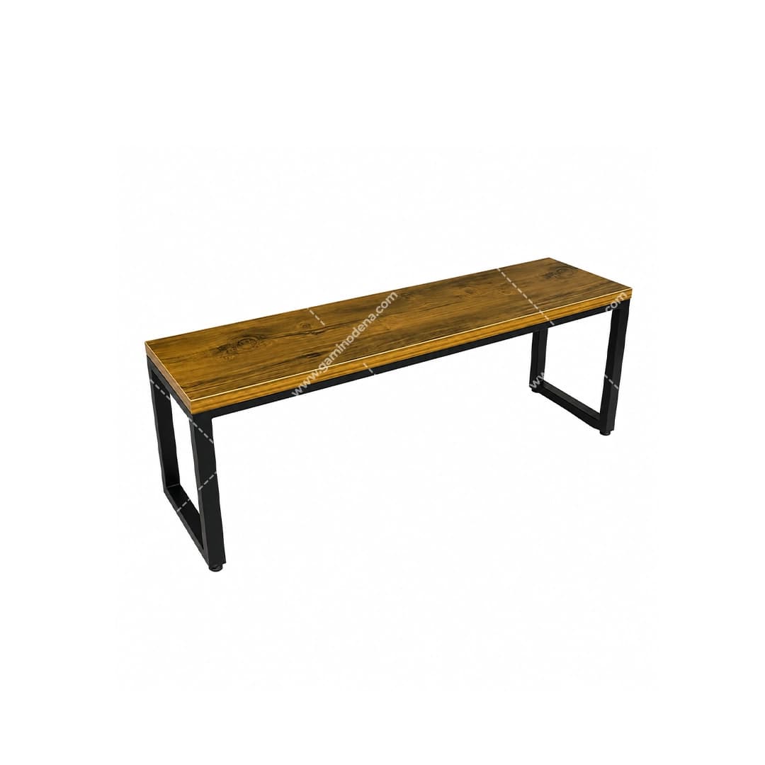 نیمکت فلزی مدرن مدل دنا — تصویر ۲