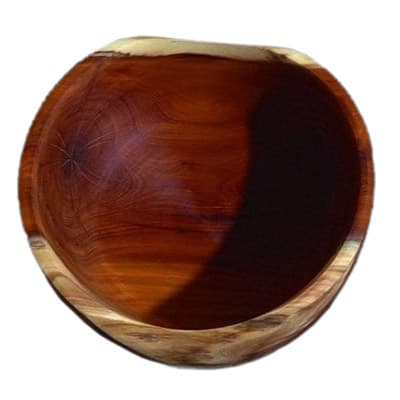 کاسه چوبی سرخ دار — تصویر ۳