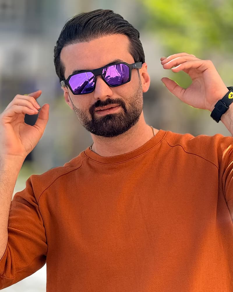عینک آفتابی اسپرت هوشمند میرا پلاریزه مدل MIRA SMART GLASSES 82186 — تصویر ۳