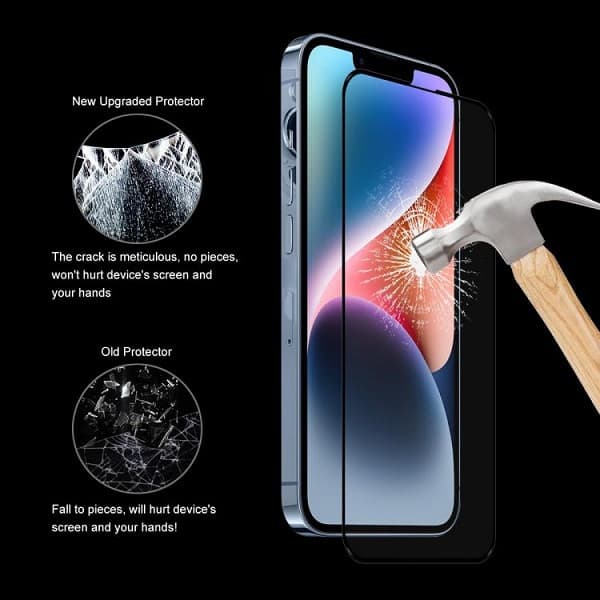 گلس فول گوشی اپل آیفون 16e مدل Super D — تصویر ۵