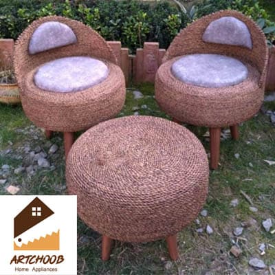 صندلی حصیری تشک توسی