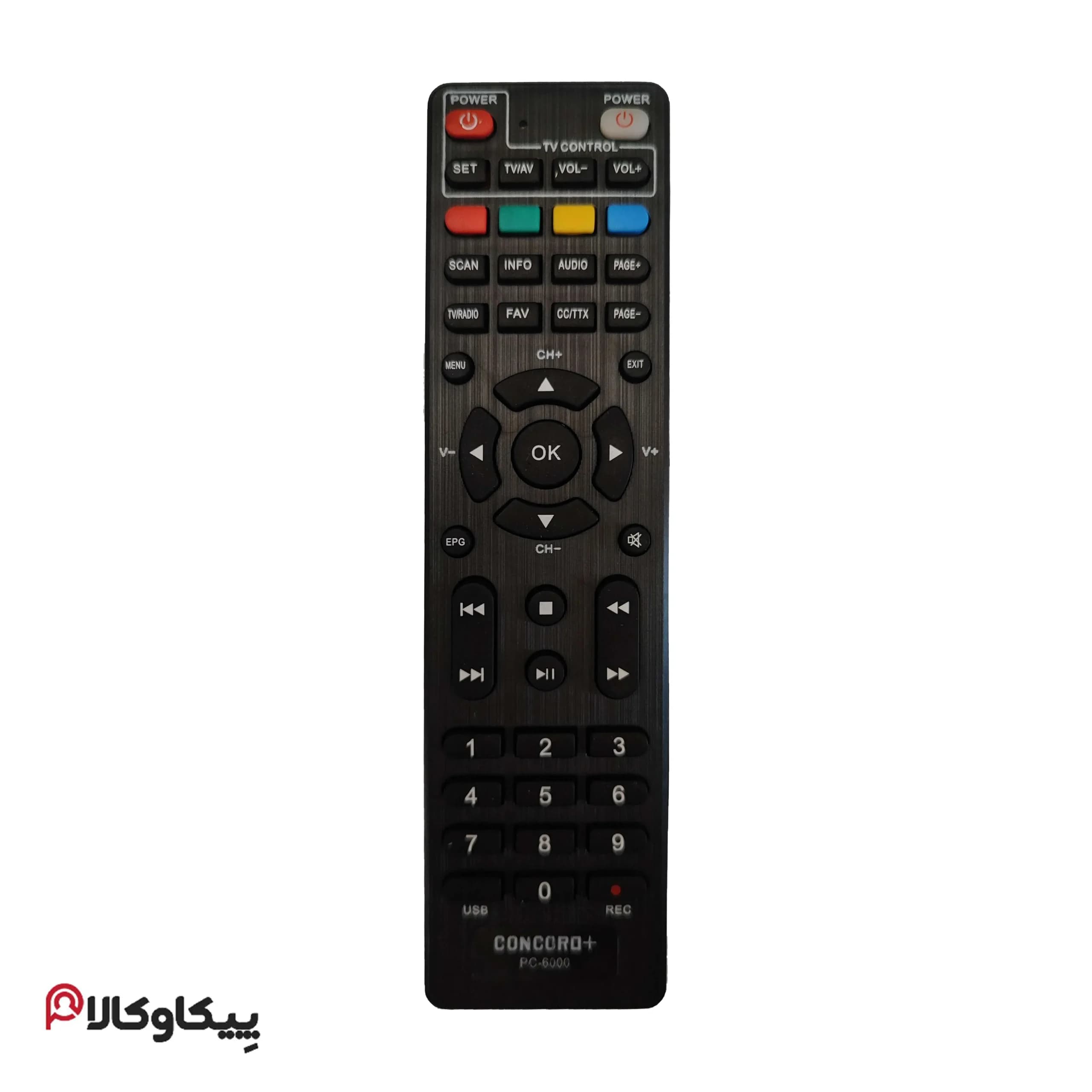 کنترل گیرنده دیجیتال کنکورد CONCORD 6000