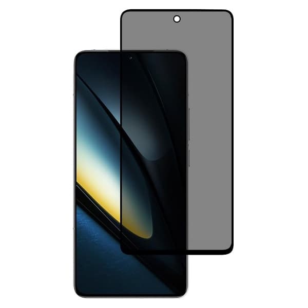 Privacy Full Glass Screen Protector For Xiaomi Poco F6