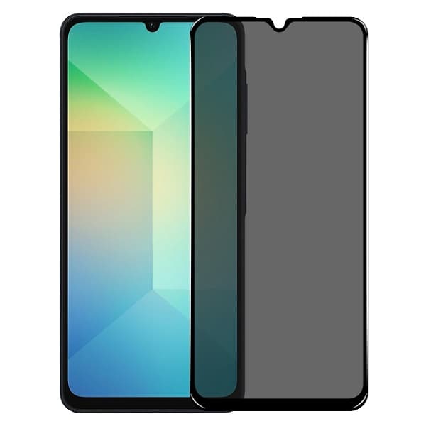 Privacy Full Glass Screen Protector For Samsung Galaxy A06