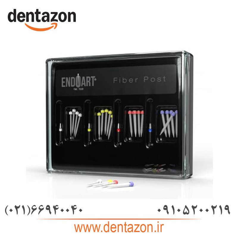 کیت فایبرپست آسورت 20 عدد اینجی دنتال Fiber Post ASS