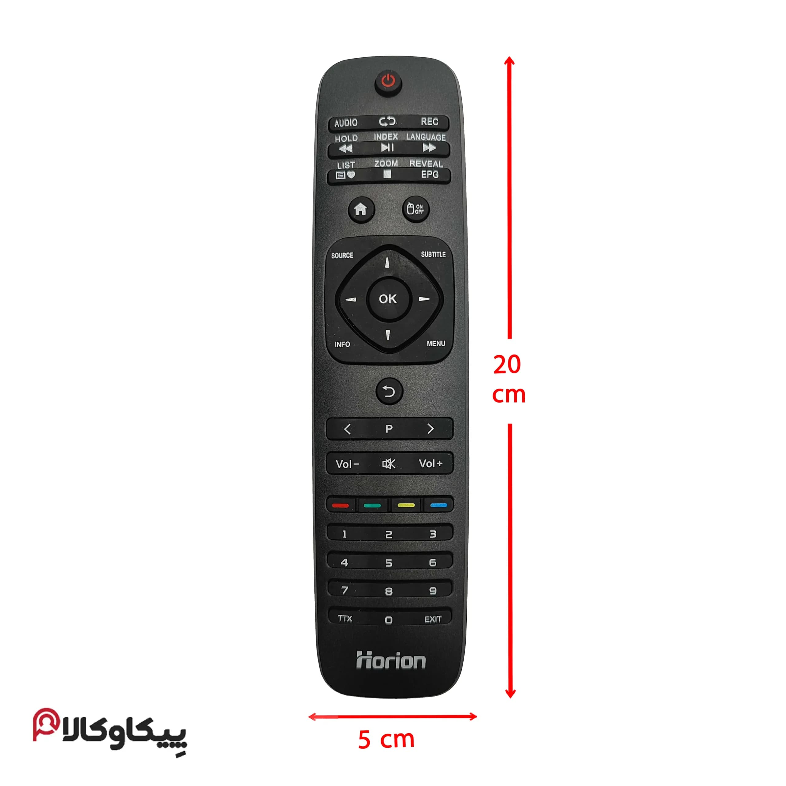 کنترل تلویزیون فیلیپس PHILIPS اصلی کوتاه — تصویر ۴