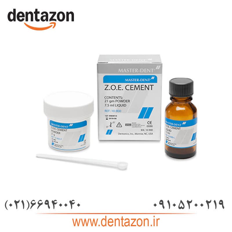 سمان زينک اکسايد اژنول مستر دنت Z.O.E. Cement