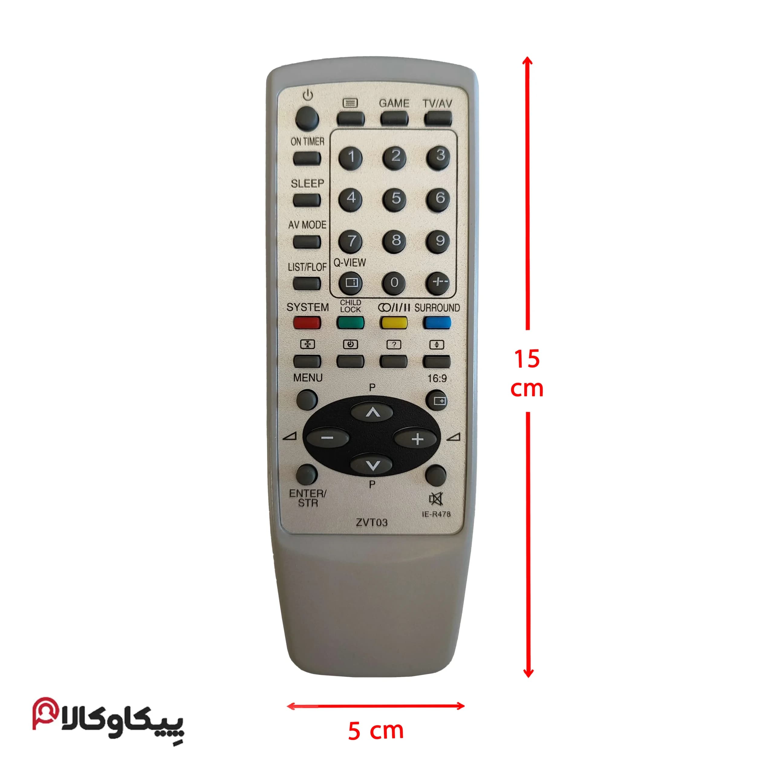 کنترل تلویزیون آیوا AIWA 03