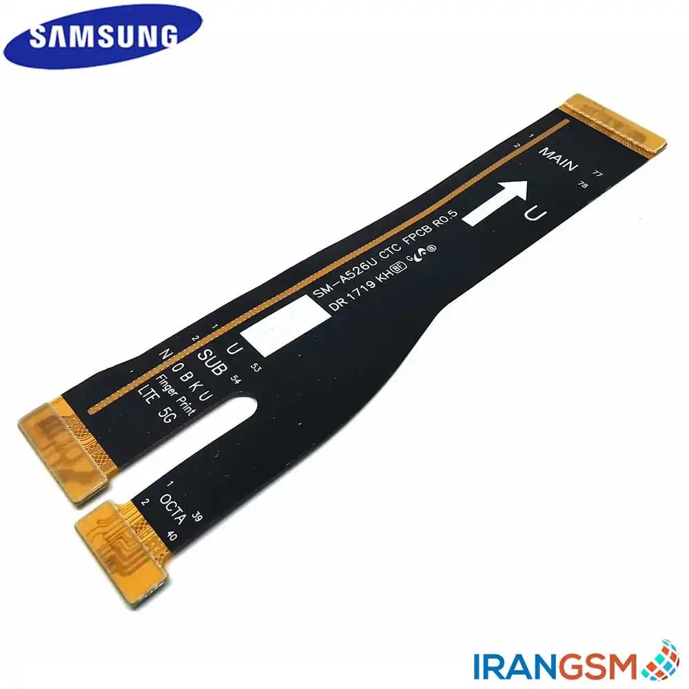 فلت رابط برد شارژ و تاچ ال سی دی موبایل سامسونگ Samsung Galaxy A52 5G SM-A526 — تصویر ۲
