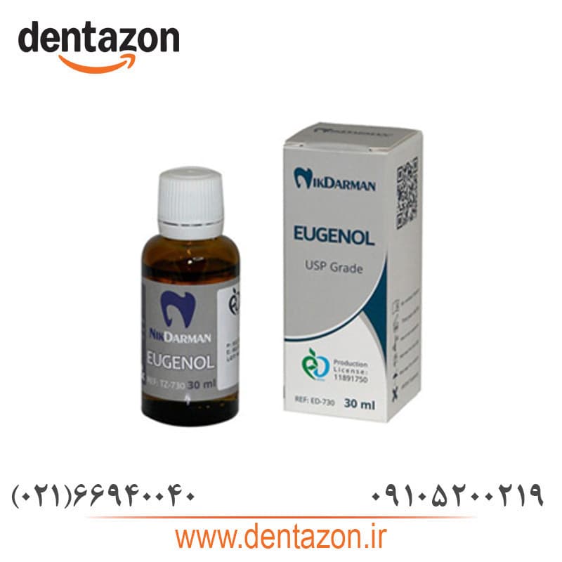اژنول 30 میل نیک درمان / Eugenol