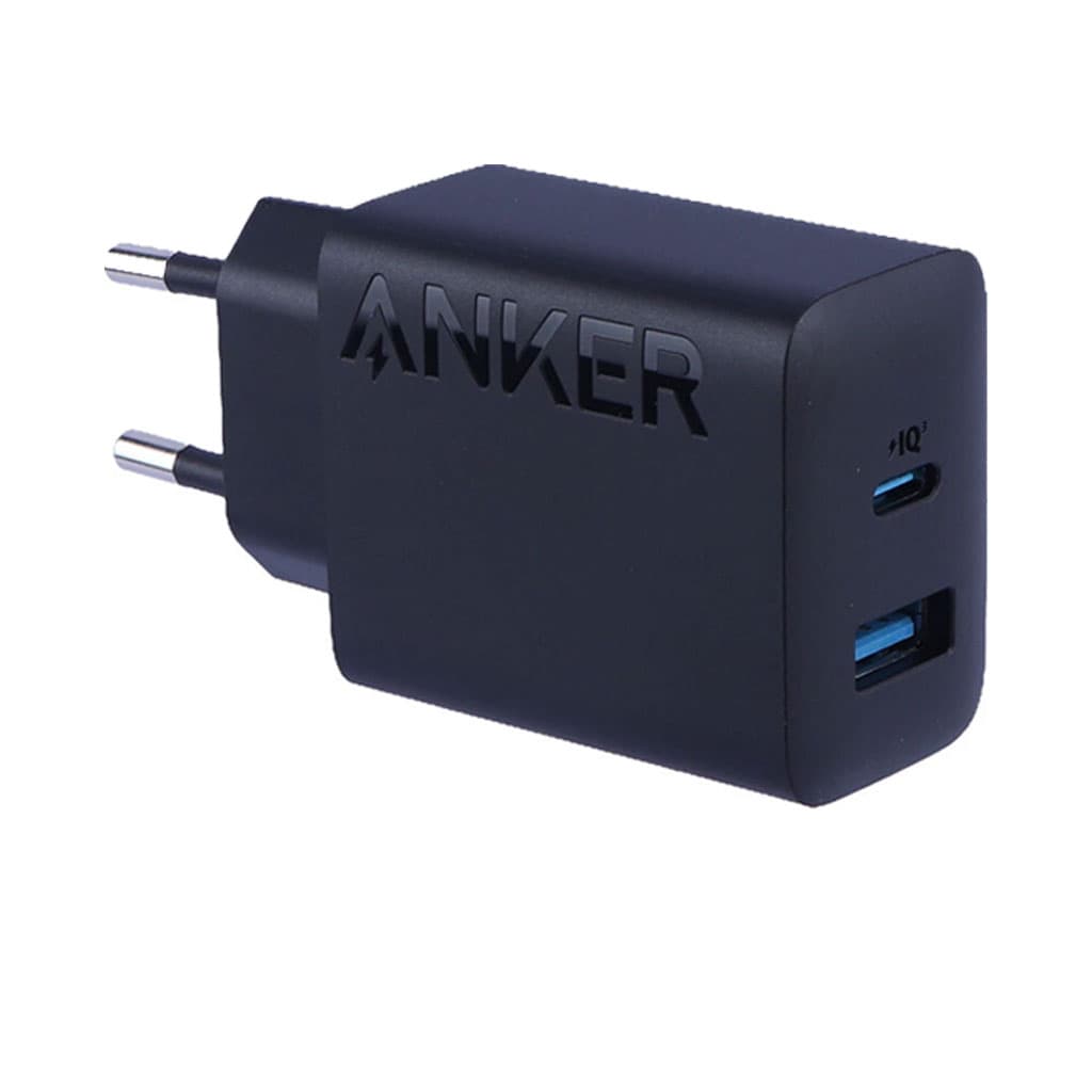 آداپتور شارژر 2 پورت 2پین یک پورت PD انکر مدل ANKER A2348L11 20w EU plug — تصویر ۲