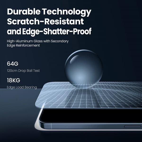 Nillkin Amazing Guardian Full privacy glass for iPhone 16 Pro — تصویر ۷