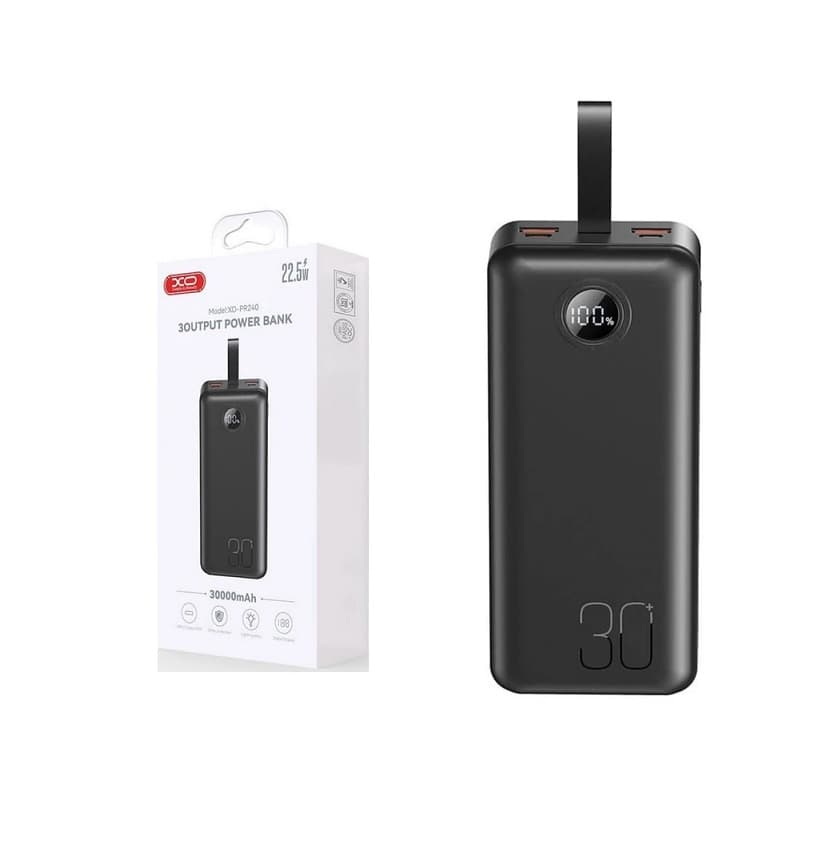 پاوربانک فست شارژ XO PR240 30000mAh 22.5w