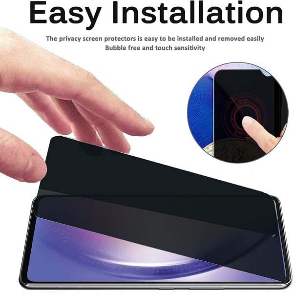 Privacy Full Glass For Xiaomi Redmi Note 13 4G — تصویر ۲