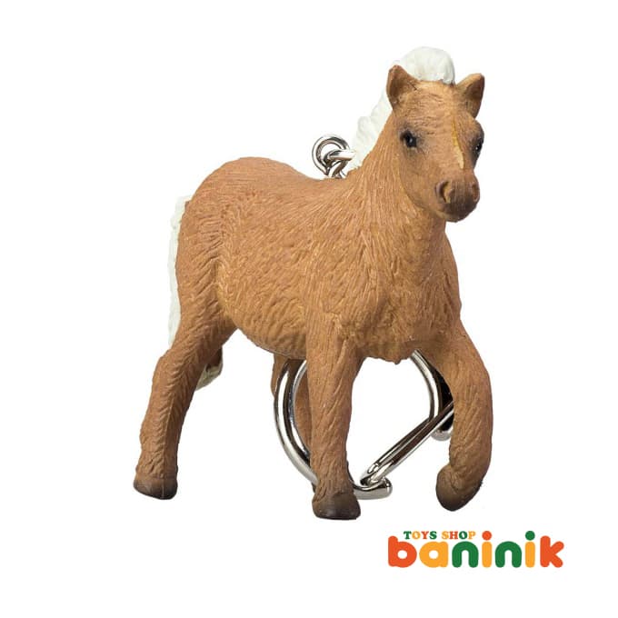 جاکلیدی موجو سری کره اسب شتلندپونی Mojo Shetland pony foal Keychain — تصویر ۶