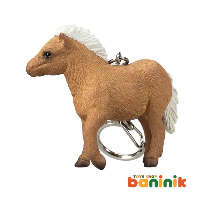 جاکلیدی موجو سری کره اسب شتلندپونی Mojo Shetland pony foal Keychain — تصویر ۳