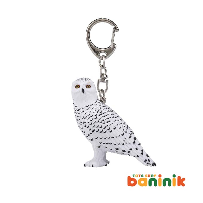 جاکلیدی موجو سری جغد برفی Mojo Snowy owl Keychain