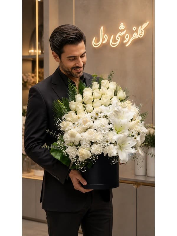 سبد گل افتتاحیه رسمی؛ انتخابی متین برای تبریک شروع کسبوکار