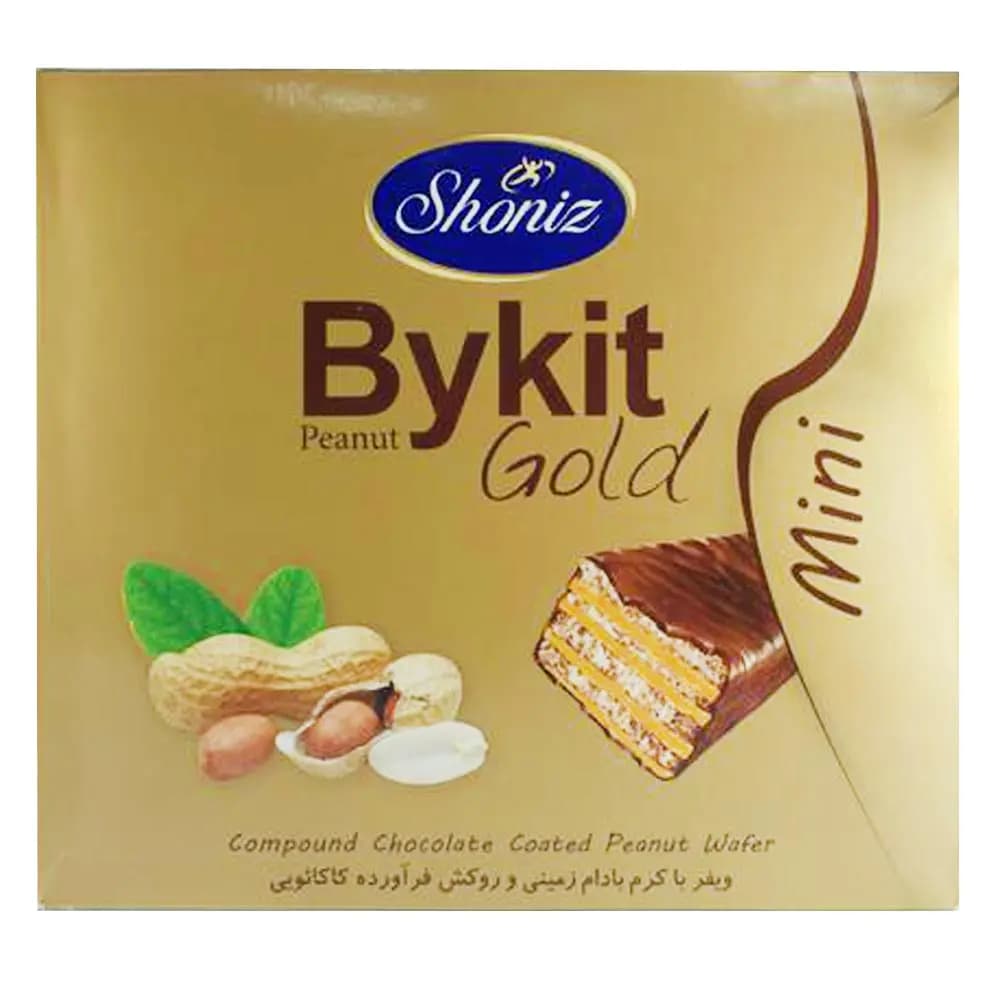 ویفر بادام زمینی بایکیت شونیز – 500 گرم