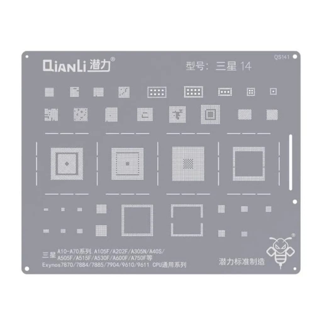 شابلون A10/A70/A105 سامسونگ Qianli QS141