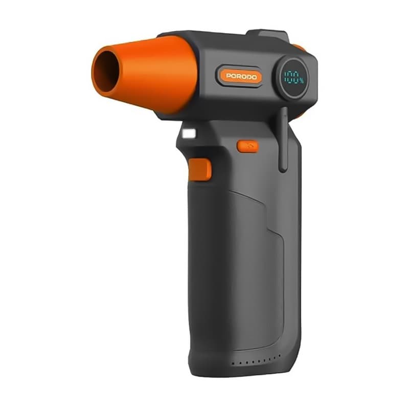 جت فن(دمنده هوا) مدل porodo jetfan cordless turbo air duster PDTBYMG826BK 130000RPM — تصویر ۳