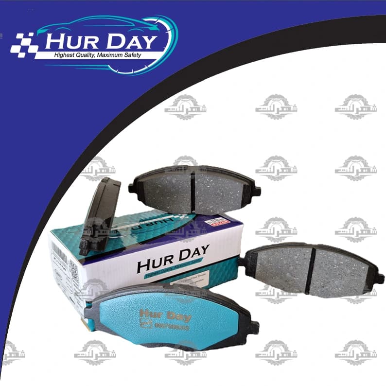 لنت ترمز جلو دوو سیلو تقویت‌شده هوردی (HurDay)
