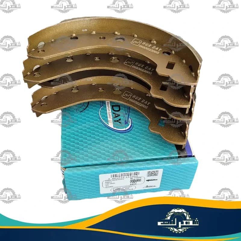 لنت ترمز عقب وانت آریسان 1 کفشکی هوردی (HURDAY) — تصویر ۳