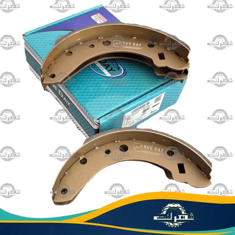 لنت ترمز عقب پیکان سواری کفشکی هوردی (HurDay) — تصویر ۶
