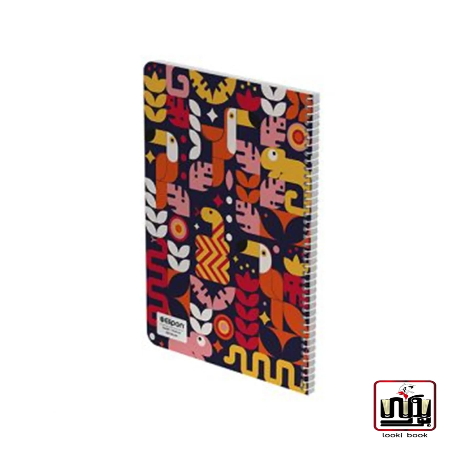 دفتر 100 برگ وزیری سیمی کلاسیک-2781288 الیپون