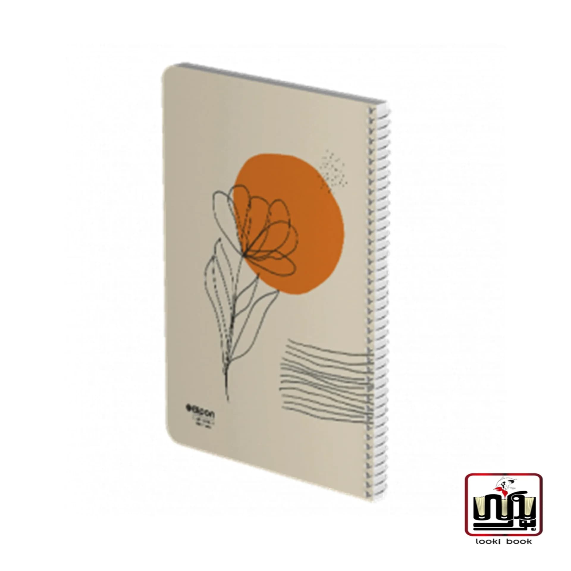 دفتر 100 برگ وزیری سیمی کلاسیک-2373115 الیپون