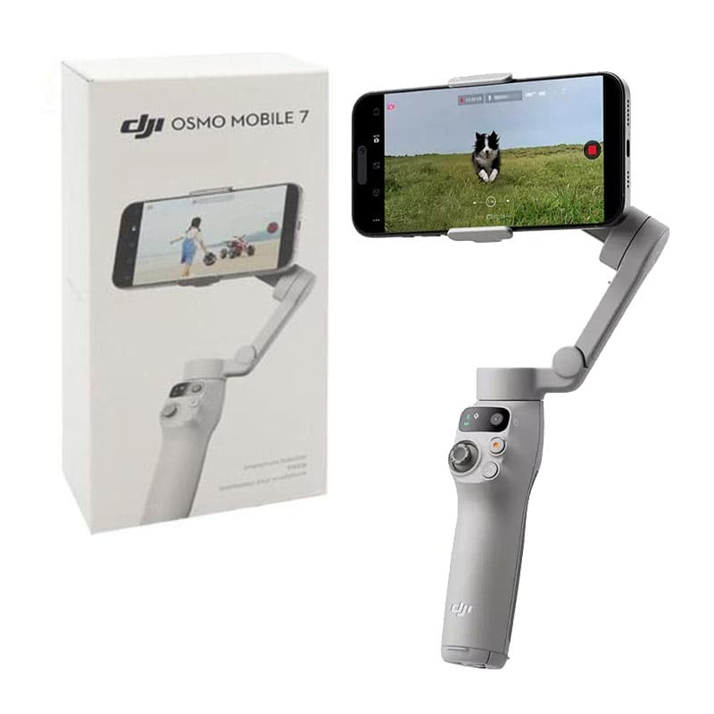گیمبال و استابلایزر 3 محوره DJI osmo mobile 7 smart phone headphone