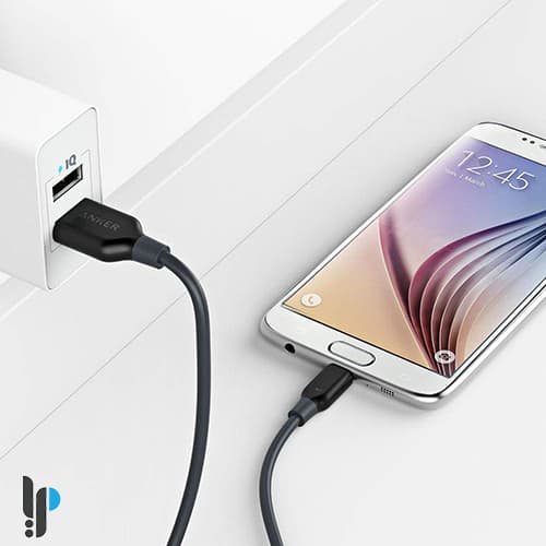 کابل تبدیل USB به MicroUSB انکر مدل Anker A8133 طول 1.8 متر — تصویر ۵