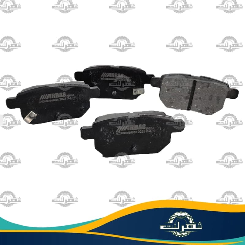 لنت ترمز عقب جیلی GC6 ارباس (ARBAS)