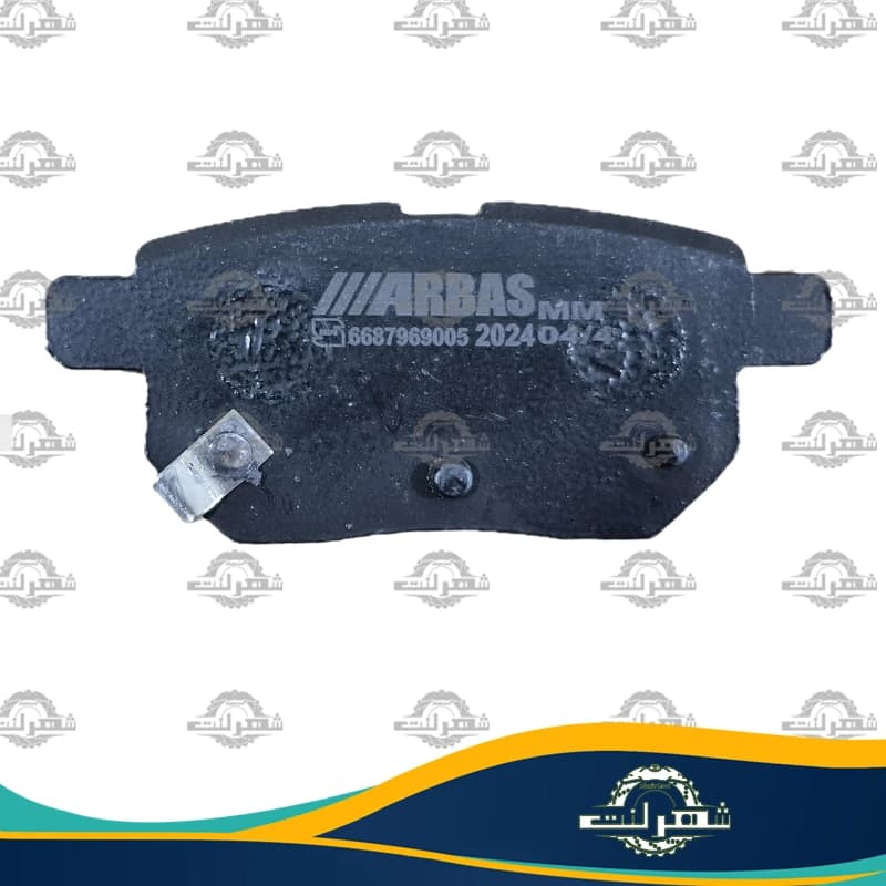 لنت ترمز عقب تویوتا پریوس 2015 – 2019 ارباس (ARBAS) — تصویر ۶