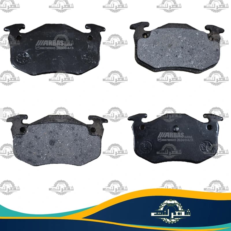 لنت ترمز عقب پژو 206 صندوقدار (1386-1392) ارباس — تصویر ۶