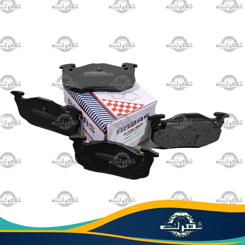لنت ترمز عقب پژو 206 تیپ5 1380-1392 ارباس (ARBAS)