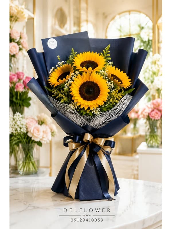 گل برای خانواده عروس