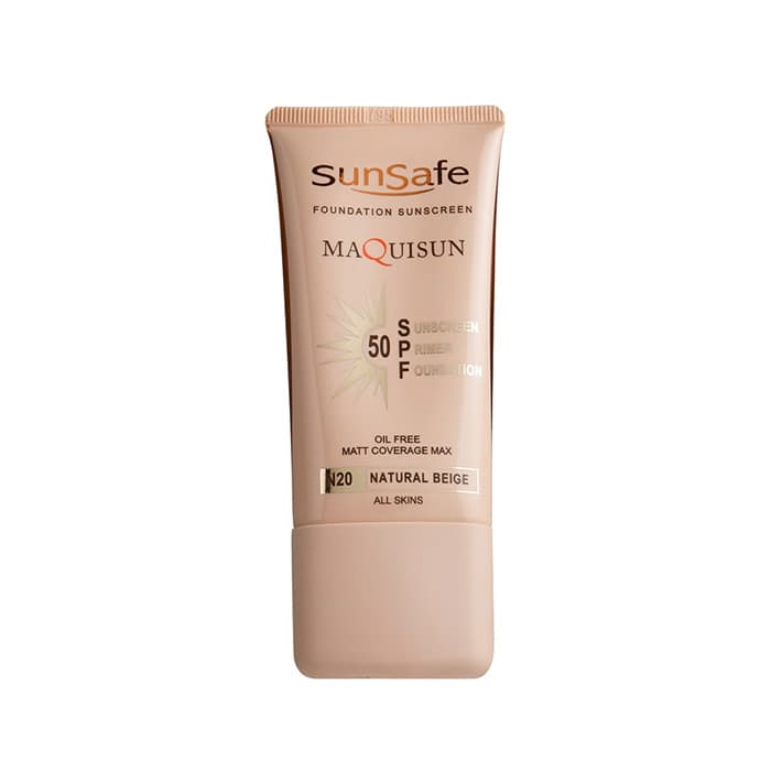 کرم ضد آفتاب سان سیف مکیسان SPF50 شماره N20 رنگ طبیعی