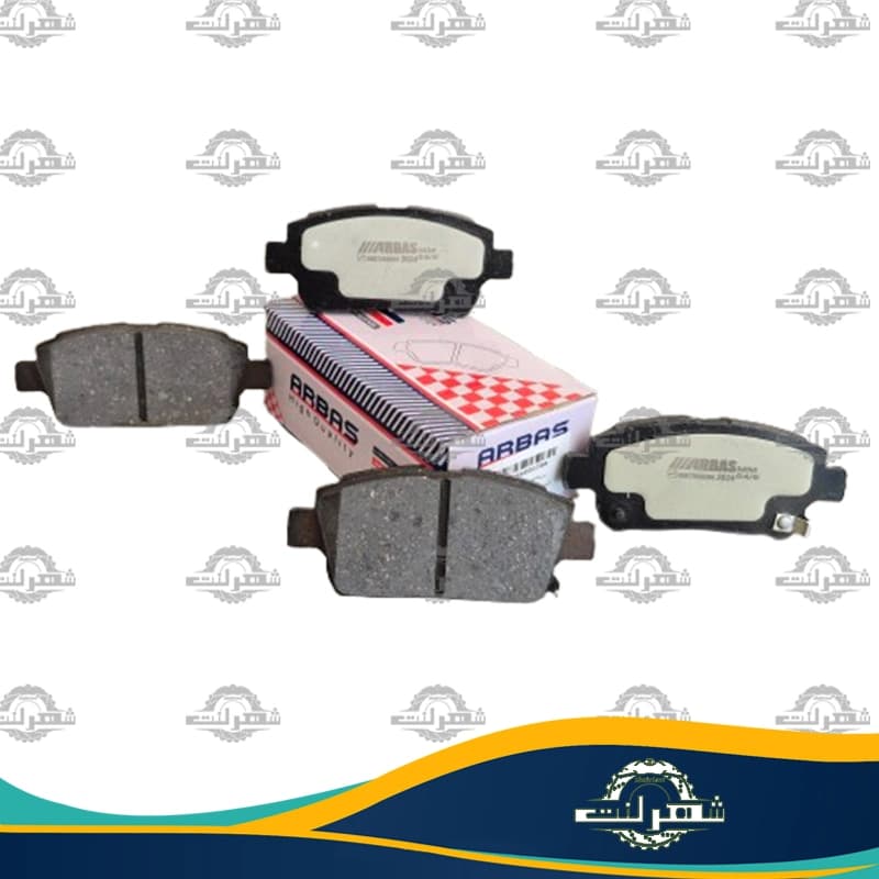 لنت ترمز جلو جیلی GC6 (الیت،اکسلنت) ارباس (ARBAS) — تصویر ۲