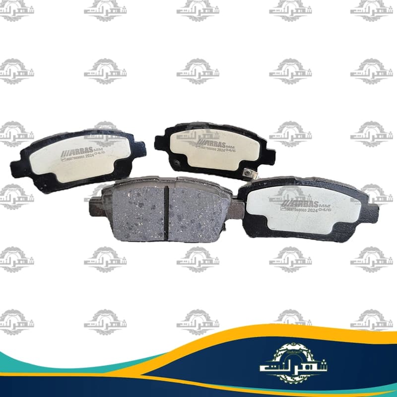 لنت ترمز جلو جیلی GC6 (الیت،اکسلنت) ارباس (ARBAS) — تصویر ۵