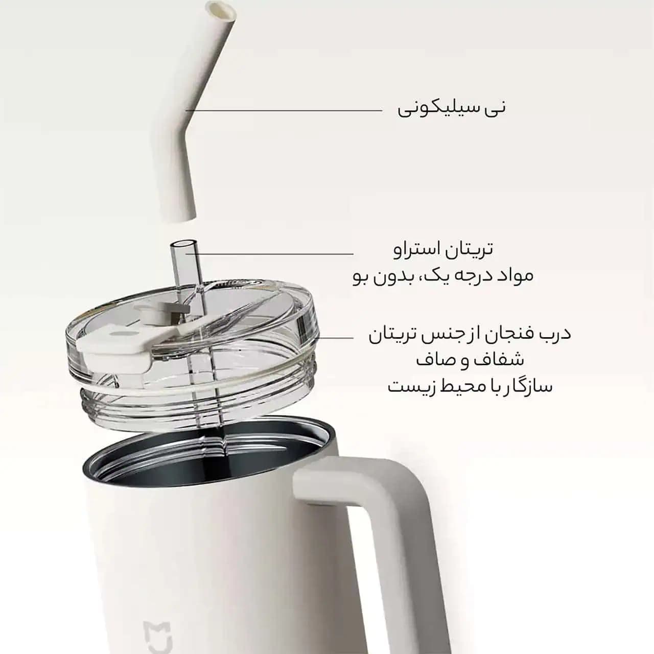 ماگ شیائومی مدل XMXGB01PL – سفید — تصویر ۷