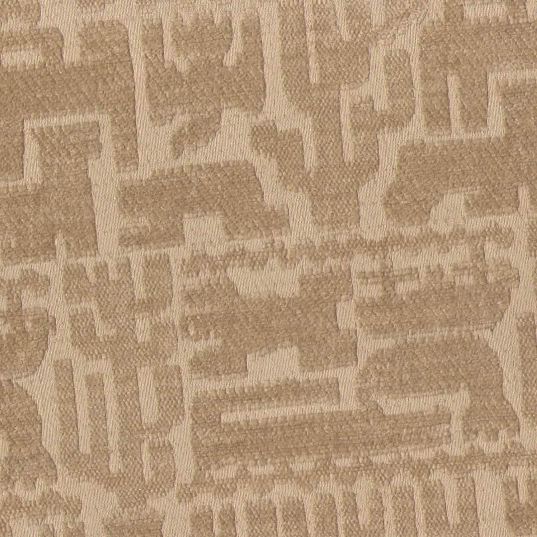 پارچه مبلي شانلي جردن هندسي نسکافه ای C19